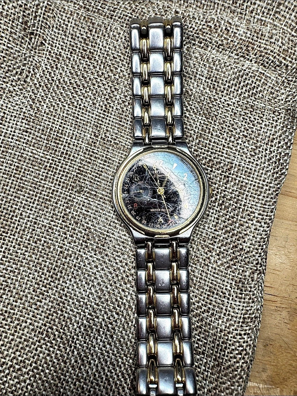 Citizen Elegance Triple Calendar 6355-G30143 Two-Tone Watch